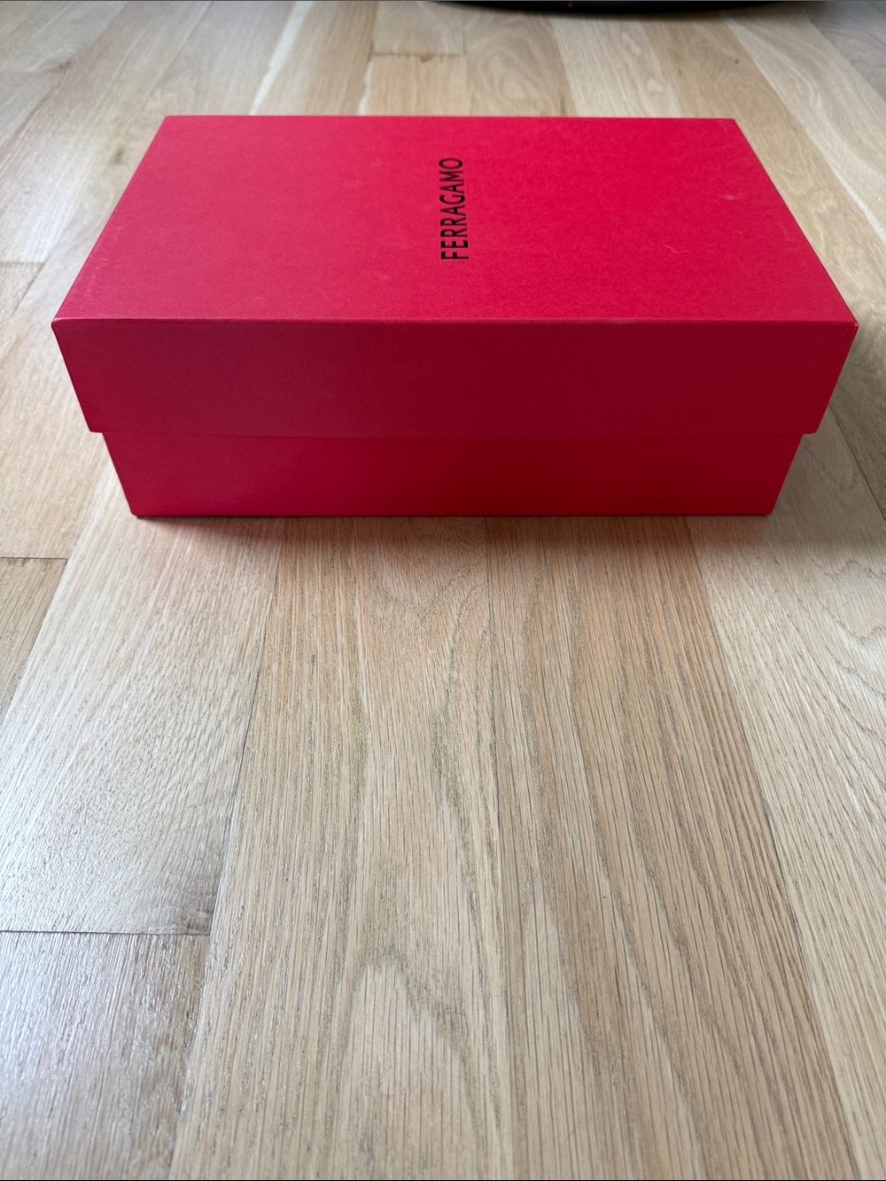 Ferragamo Red Logo Shoe Box - Picture 4 of 5
